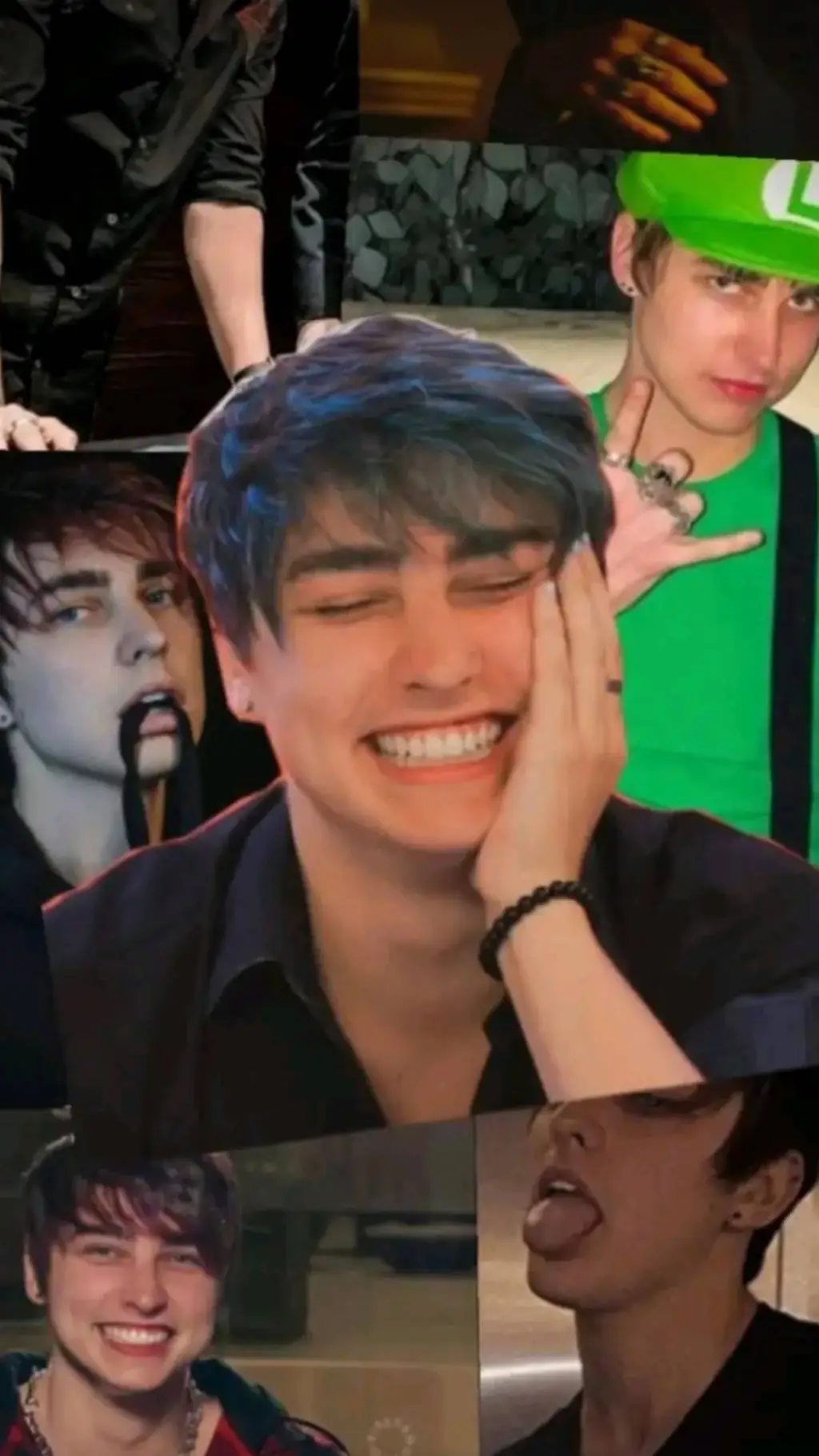 ai character: colby brock  background