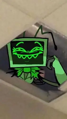 ai character: dandys world dyle background