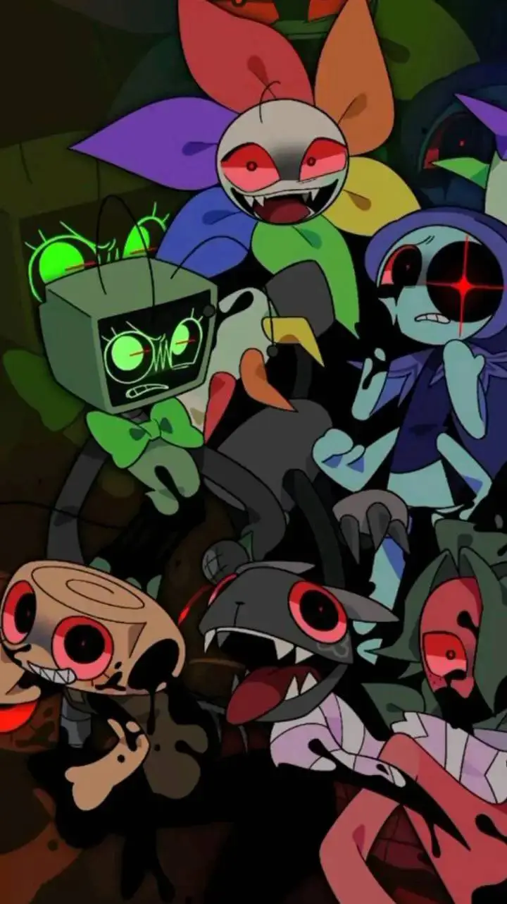 ai character: dw puppet au background