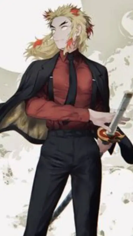 ai character: Rengoku  background
