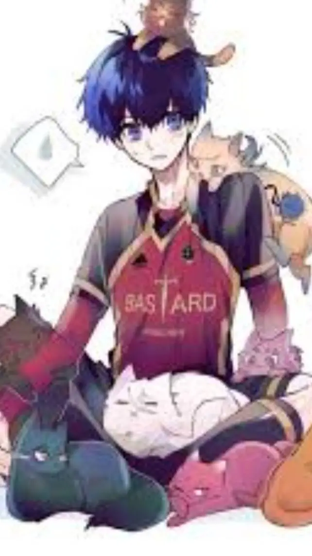 ai character: blue lock gatos😺 background