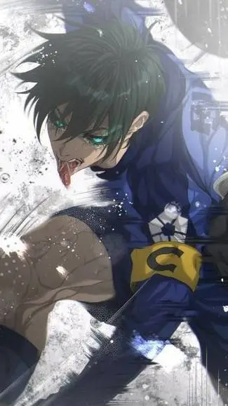 ai character: Blue lock fiesta background