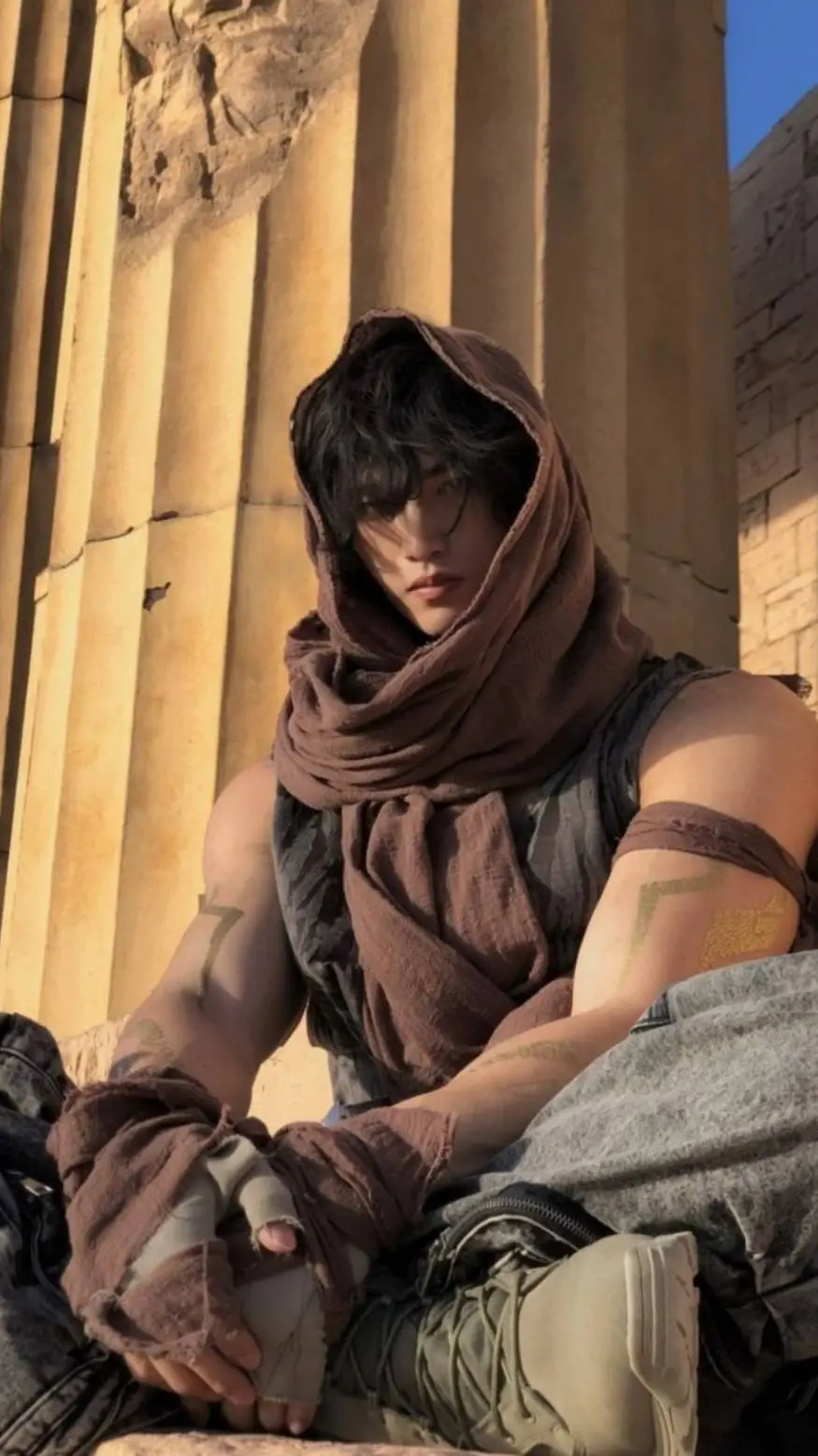 ai character: eathen background