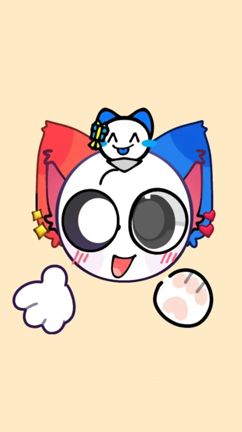 ai character: Christmas_emojicat background