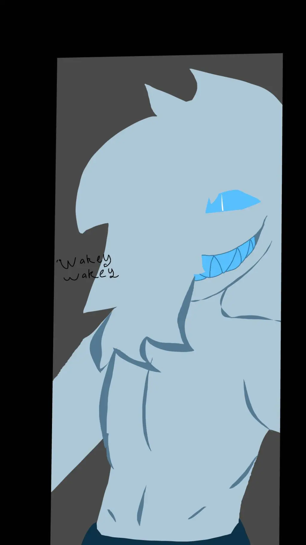ai character: ☠️ Cyan ☠️ background