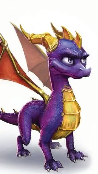 ai character: Spyro  background