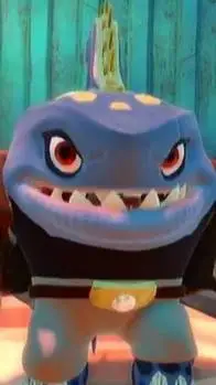 ai character: Sharpfin background