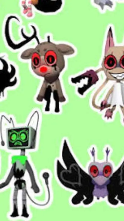 ai character: BUBBLE-BERRY background