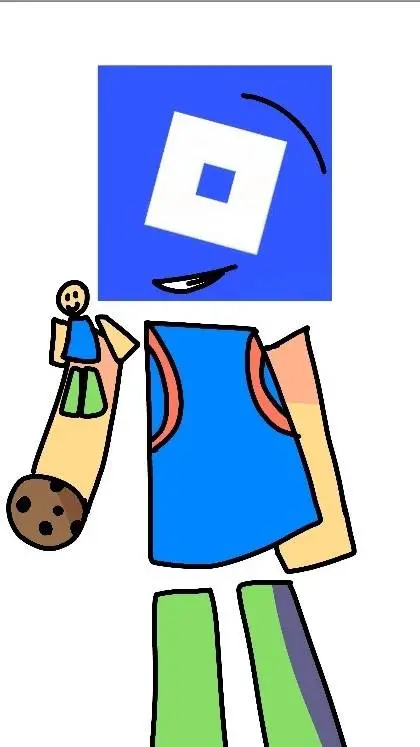 ai character: Roblox again background