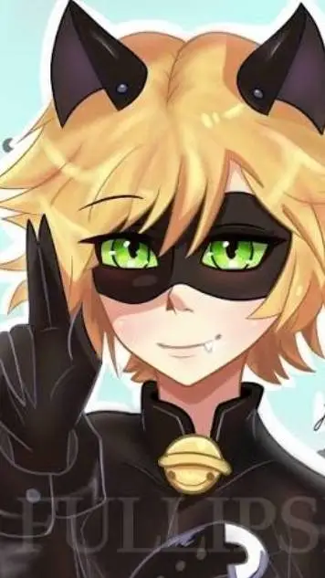 ai character: Catnoir background