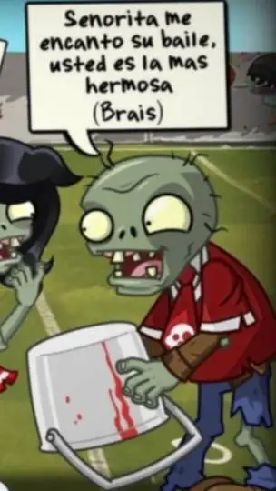 ai character: Zombie fan background