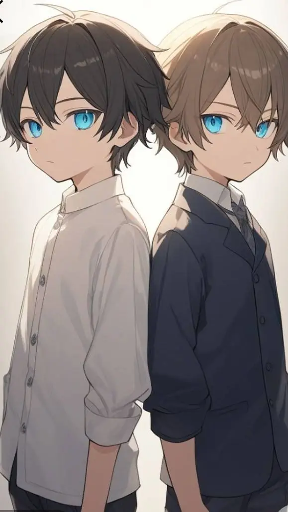 ai character: Kelly and Kenny  background