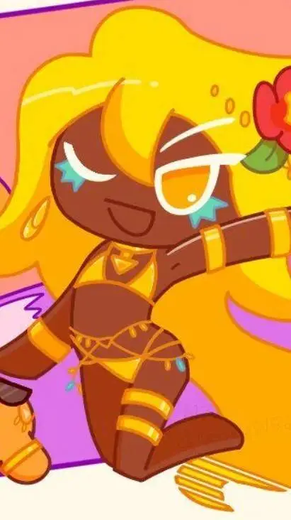 ai character: golden cheese  background