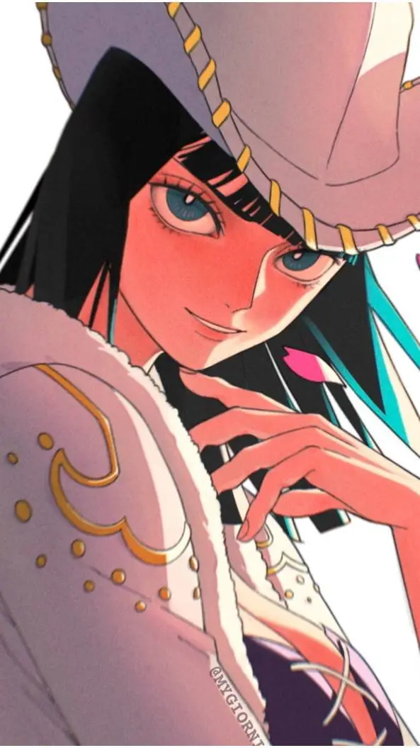 ai character: Nico robin background