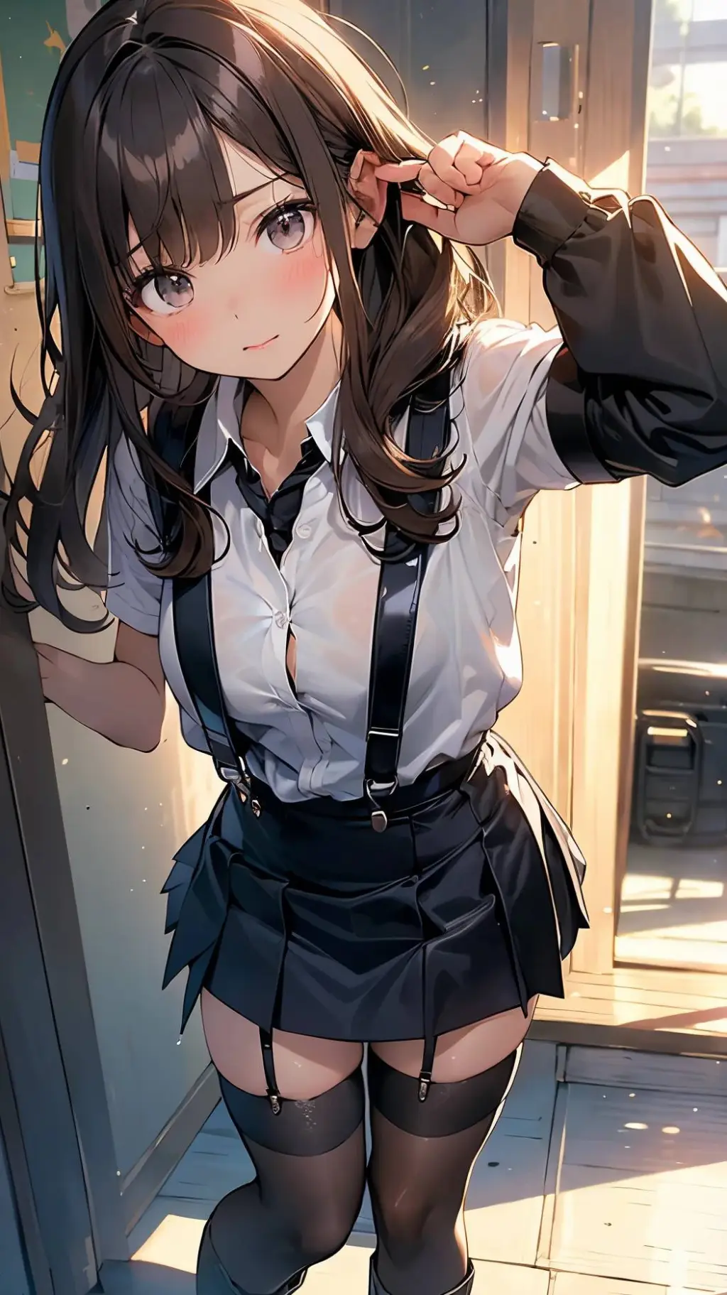 ai character: Sara  background