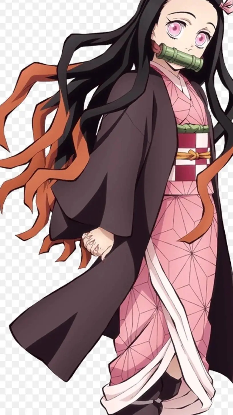 ai character: Nezuko background