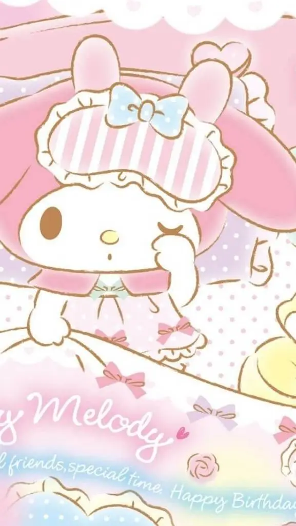 ai character: My Melody  background