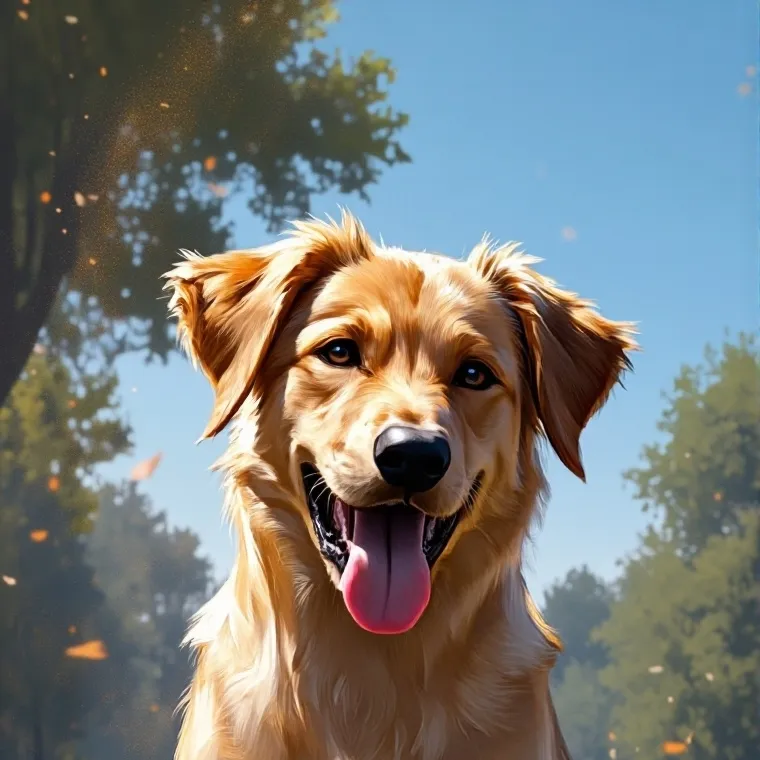 chat with ai character: your dog