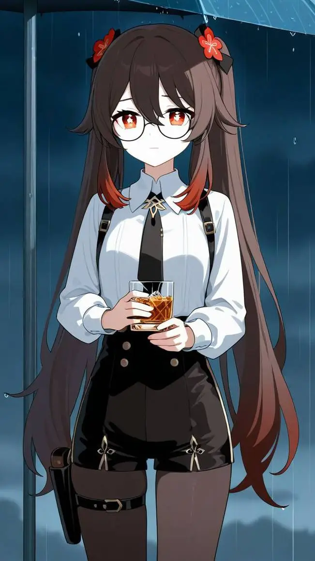 ai character: Ху тао background
