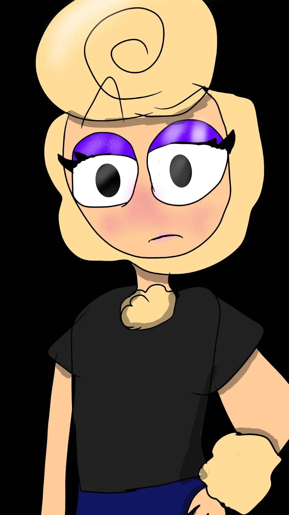 ai character: Charlotte sheep  background