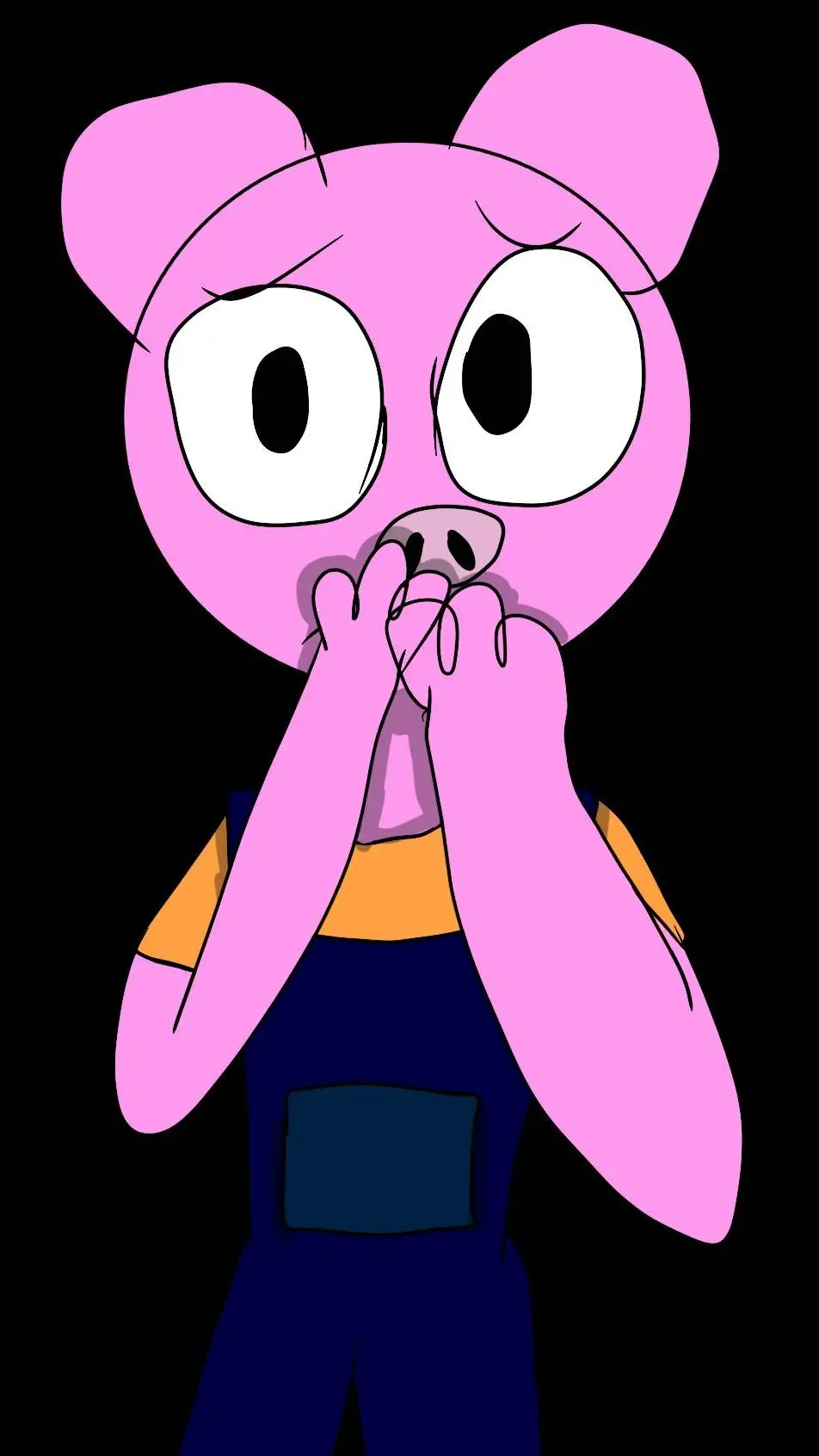 ai character: Peter pig background