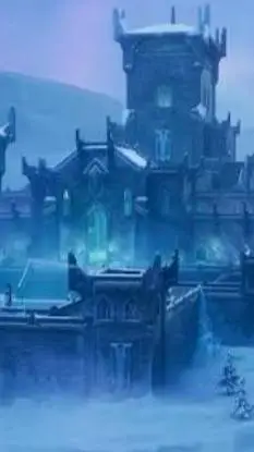 ai character: Frigid fortress background