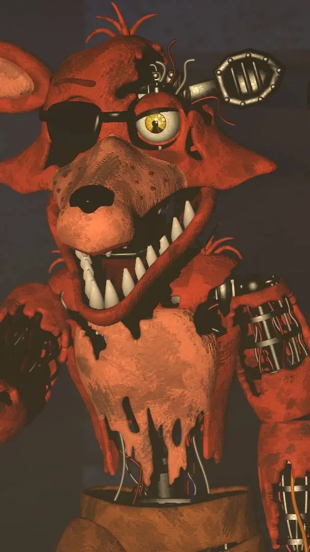 ai character: whittered foxy background