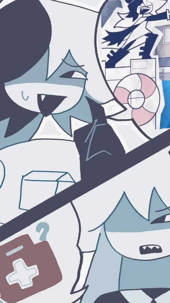 ai character: zips "mistake" background