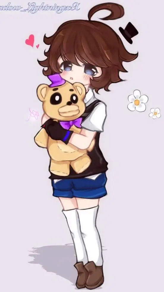 ai character: Evan afton  background