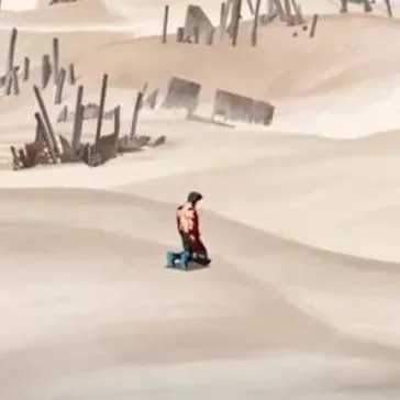 chat with ai character: wasteland