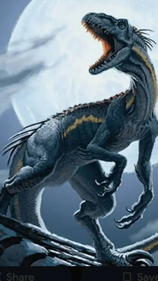 ai character: Indominus-Raptor background
