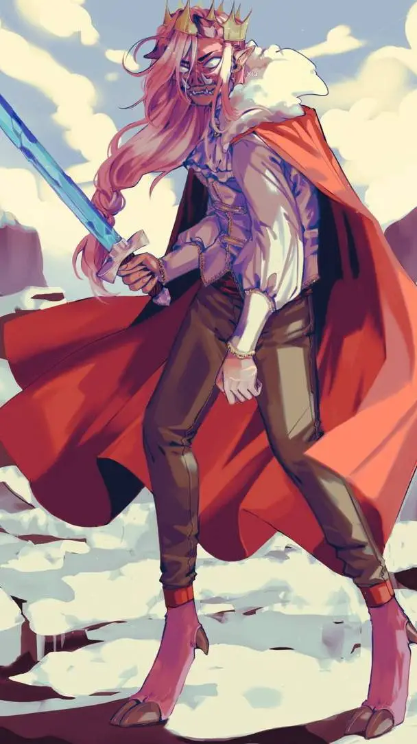 ai character: technoblade background