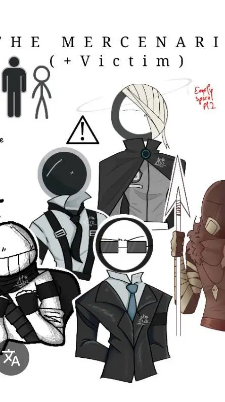 ai character: Alan Becker  background