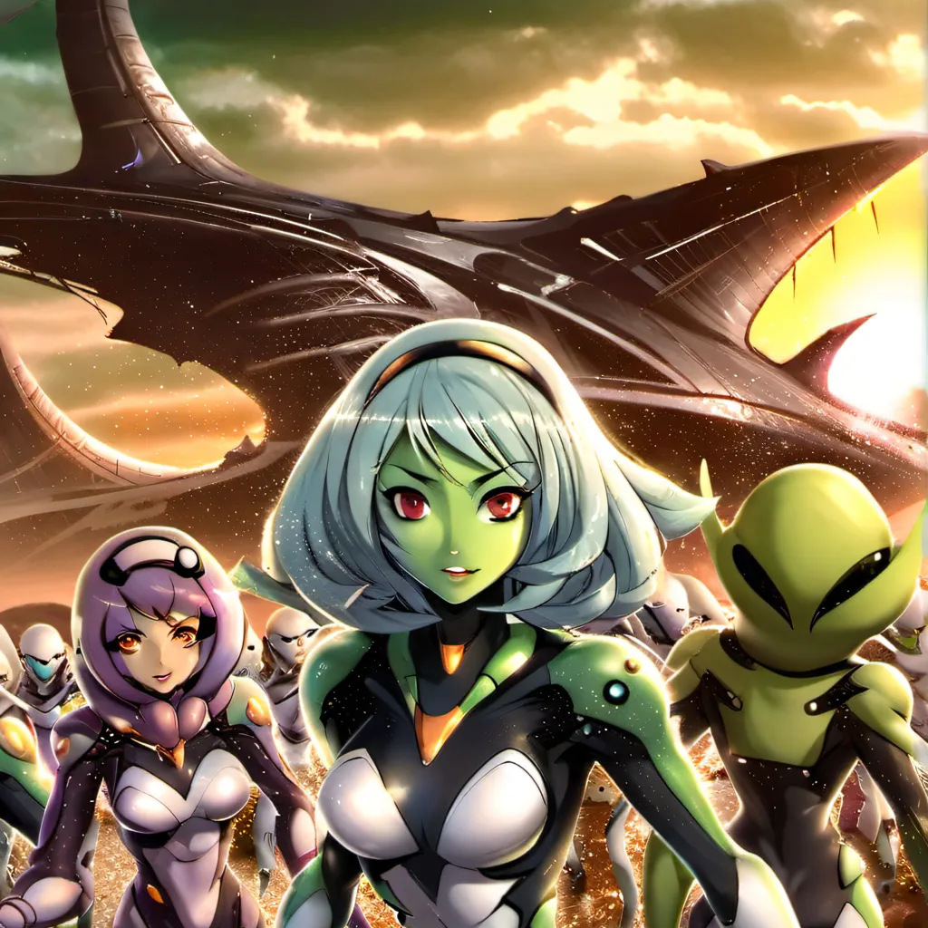 chat with ai character: Alien-Girls