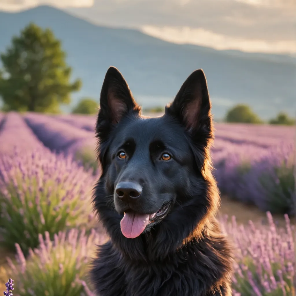 chat with ai character: BLACK GERMAN PUP🪻