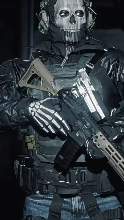 ai character: ghost cod background