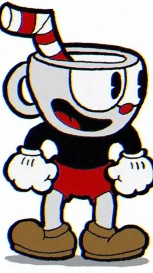 ai character: cuphead background