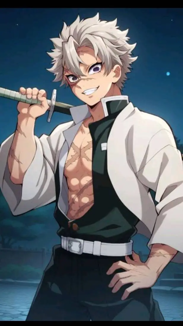 ai character: Sanemi Shinazugawa background