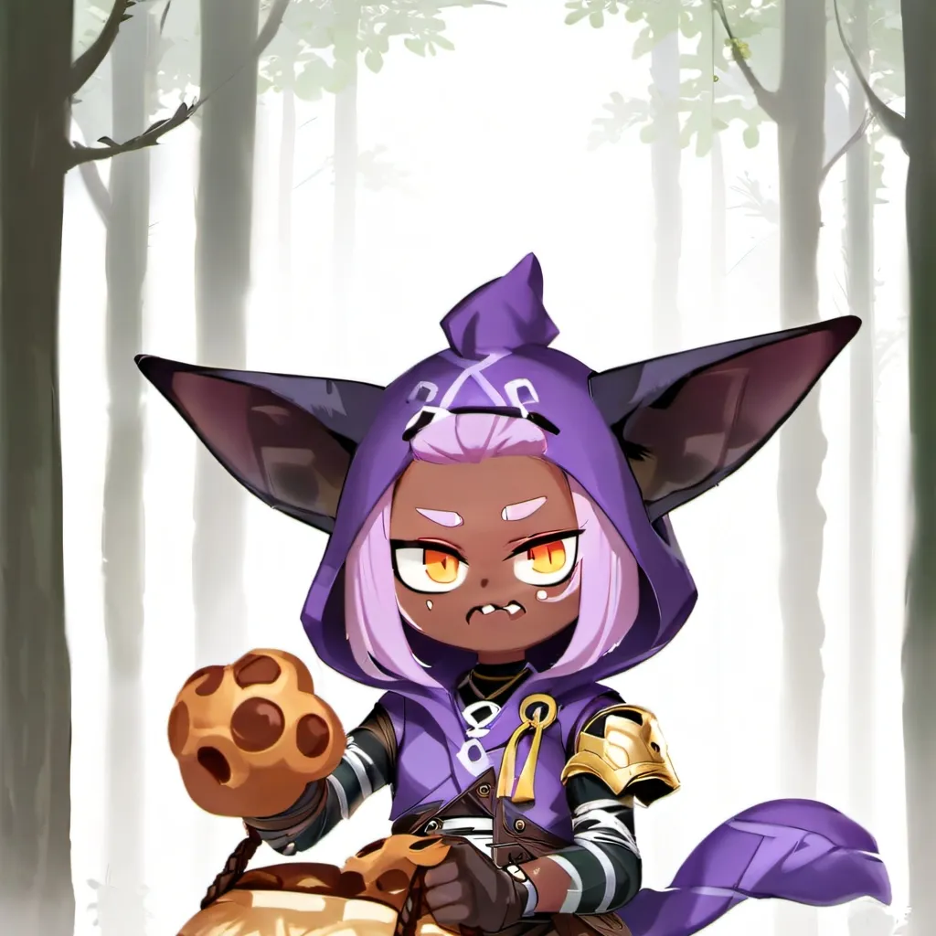 chat with ai character: Purple Yam Cookie