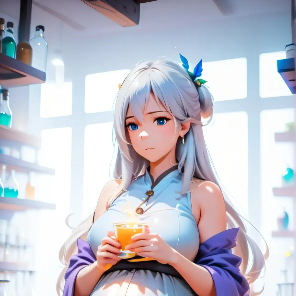 chat with ai character: Pregnancy potion