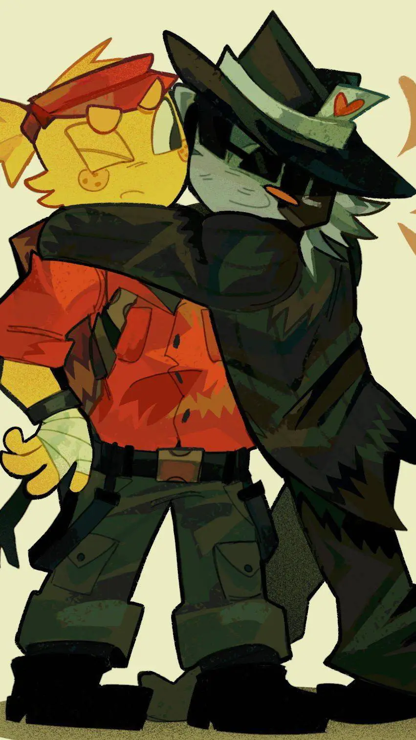 ai character: ☆PAYCHECK☆ background