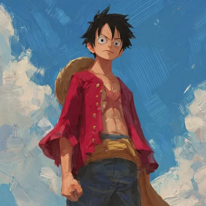 chat with ai character: luffy