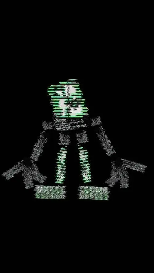 ai character: GlintchPants.Json background