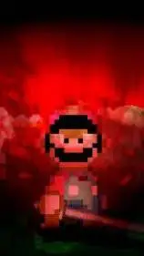 ai character: Devil Mario background