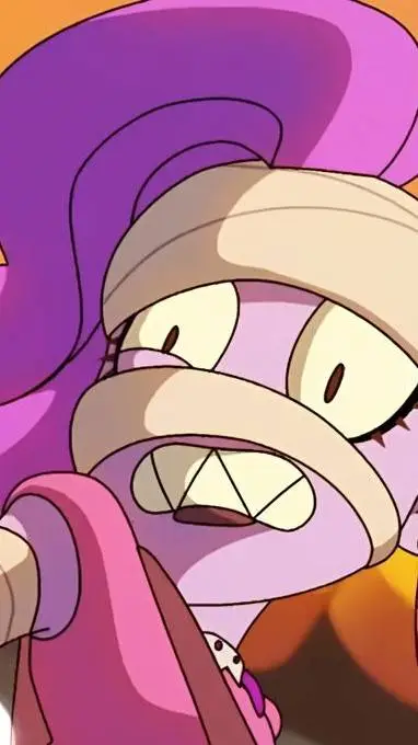 ai character: Emz brawl stars background