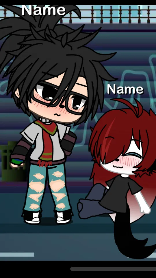 ai character: GACHA STORY  background