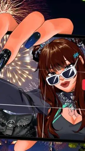 ai character: Ella(utuber) background