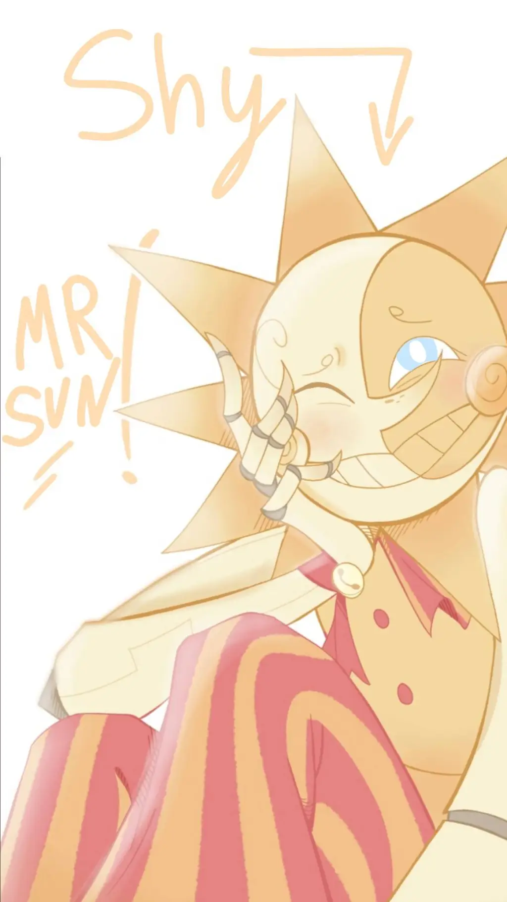 ai character: Sun (Sundrop) background