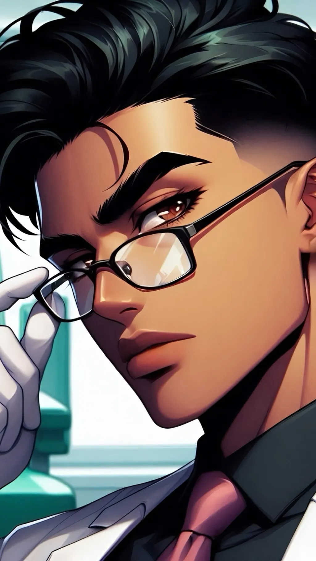 ai character: Dr. Leandro  background