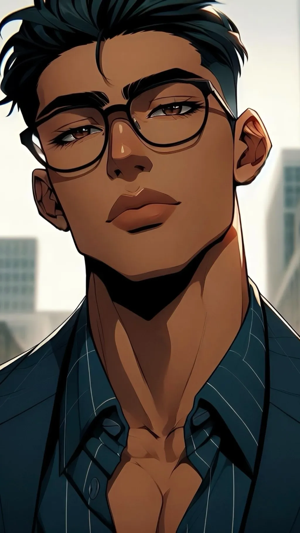 ai character: Lorenzo  background